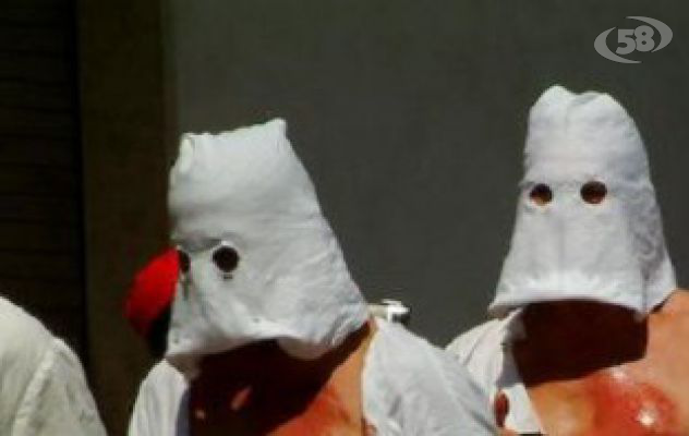 Riti settennali a Guardia Sanframondi, tutto pronto per la processione di penitenza