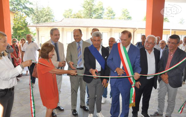 Inaugurato il nuovo edificio scolastico presso l'Agrario Vetrone