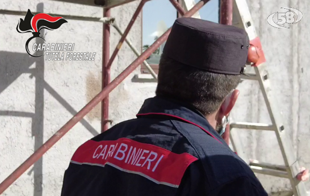 12 persone denunciate per la costruzione non autorizzata di un complesso del valore di 5 milioni 
