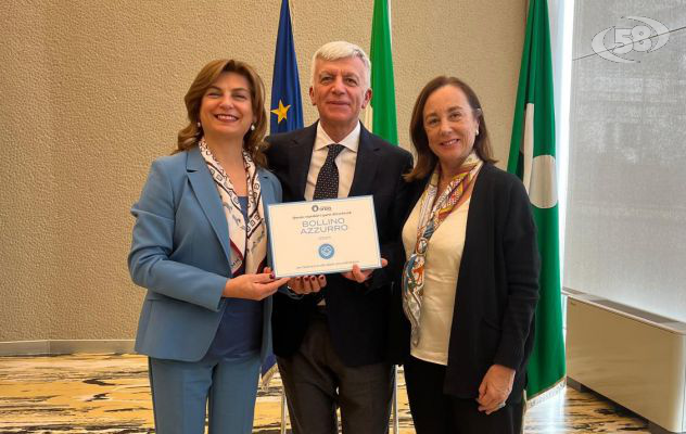 Il San Pio conquista il Bollino Azzurro, cerimonia a Milano con la manager Morgante