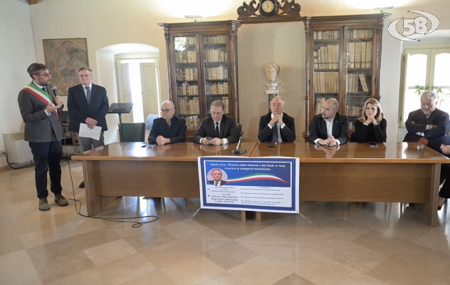 Urso ad Ariano: "Infrastrutture e investimenti per il Mezzogiorno"