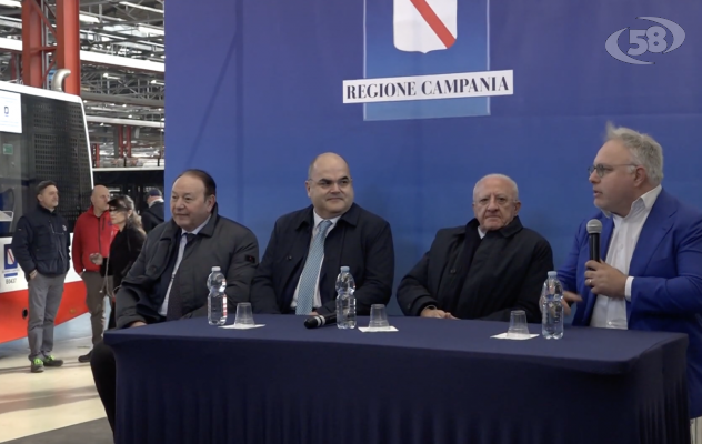 De Luca alla Menarini: "Senza la Regione questa fabbrica sarebbe chiusa"