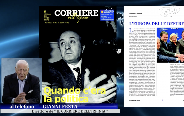 Quando c'era al politica… Il Corriere in edicola