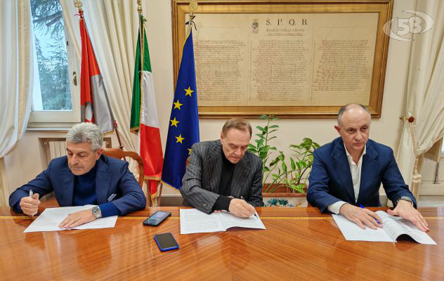 Scalo merci di Ponte Valentino, firmato il protocollo d’intesa fra Comune, Provincia e Asi