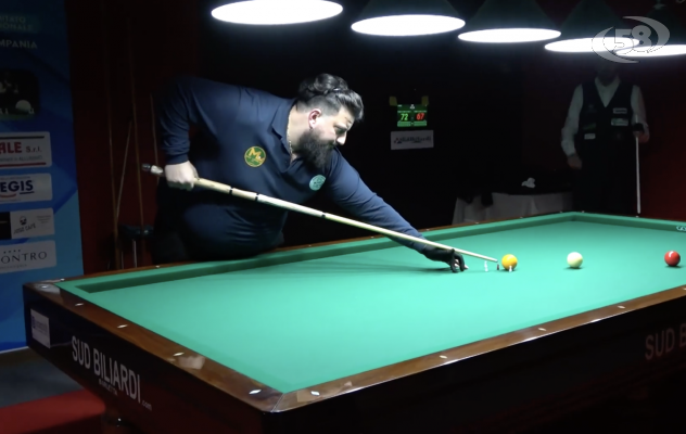 Camillo Gomez e Ciro Davide Rizzo agli Open di Biliardo di Ariano