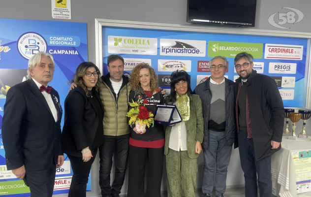 Premio Fair Play ad Angela Giliberti, unica donna al Royal Inn di Ariano