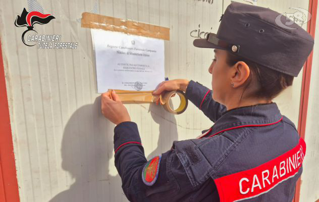 Carabinieri sequestrano un’azienda e denunciano il titolare per abusivismo edilizio