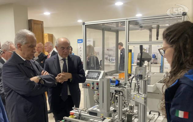 Lavoro e formazione, Piantedosi visita l'Its Bruno /SPECIALE