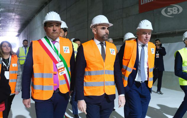 Alta velocità Napoli - Bari, abbattuto il diaframma delle gallerie Telese e Reventa. Ferrante: "Traguardo vicino"