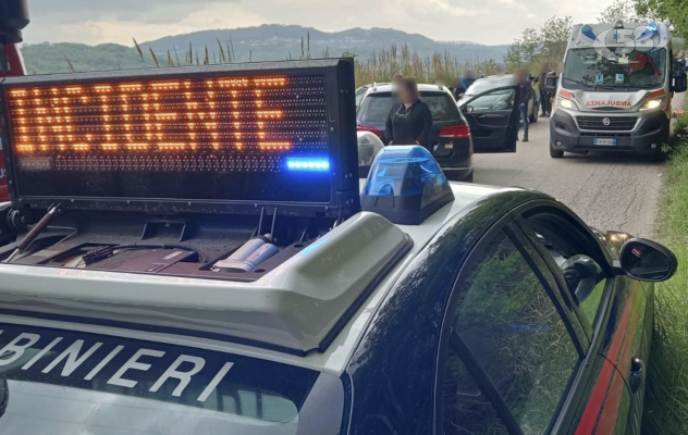 Taurasi, impatto tra auto: un ferito in gravi condizioni
