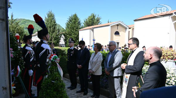 In ricordo dell'Appuntato medaglia d'oro Tiziano Della Ratta, commemorazione con La Gala