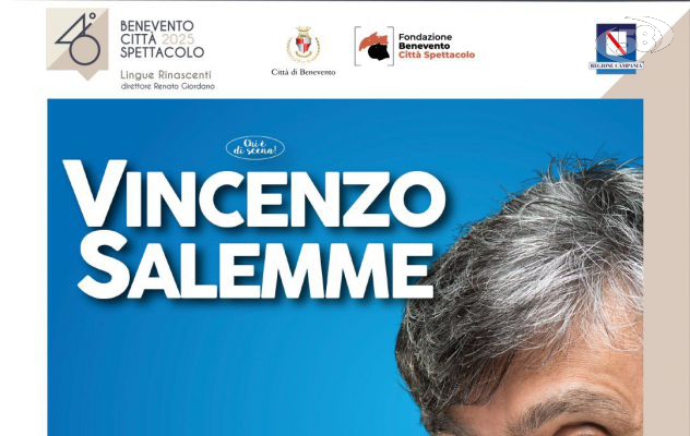 Ogni promessa è un debito, Vincenzo Salemme a Benevento con la nuova commedia