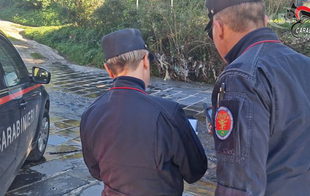 Scarico illecito di acque reflue industriali: commerciante denunciato