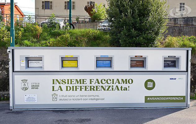 Ariano, sei nuove ecoisole per la differenziata