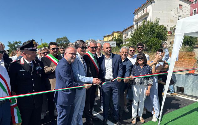 Riapre il viadotto "Appulo Fortorina", Ferrante e Rubano: "Opera strategica"