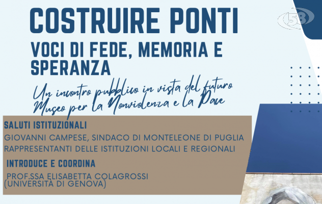 A Monteleone di Puglia l'incontro interreligioso per la pace