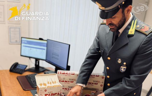 Filtri e cartine per tabacco, maxi sequestro della Finanza di Benevento