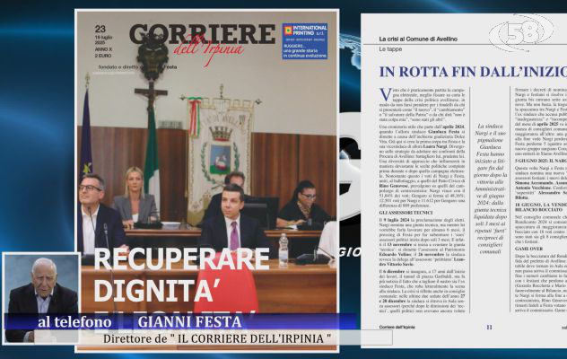 Dalla caduta del sindaco Nargi alle prossime regionali: l'analisi del direttore Festa