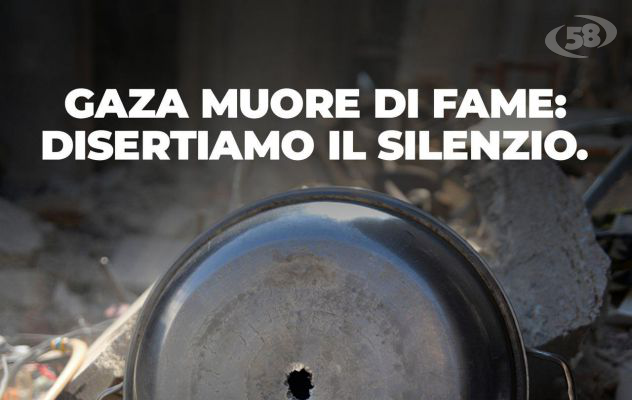 Disertiamo il silenzio, suonano le campane per Gaza. "Non si può morire di fame"