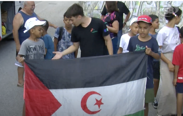 Bambini Saharawi, arrivati ad Ariano 10 piccoli ambasciatori di pace