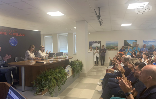 La Direzione Asl in visita agli ospedali di Sant’Angelo e Ariano