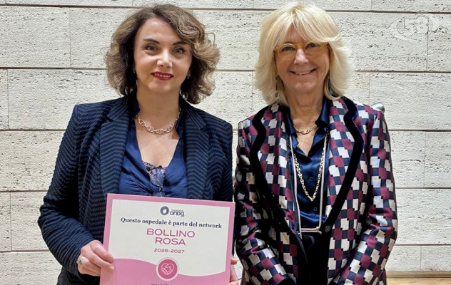 Il “Frangipane-Bellizzi” si conferma a misura di donna con il Bollino Rosa