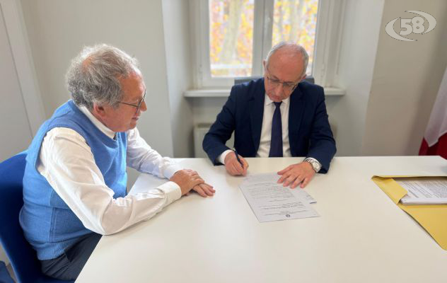 Depuratore, il commissario Fatuzzo e l’Ad di Sogesid sottoscrivono il progetto definitivo. Investimento da 47 milioni di euro