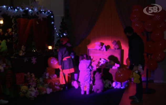 Ariano, grande partecipazione per la Casa di Babbo Natale dell'Aios