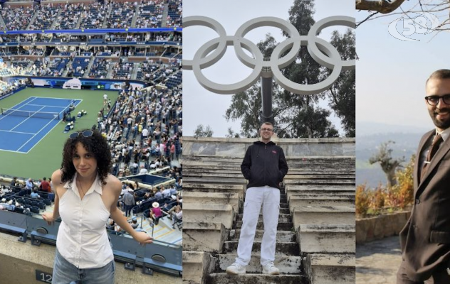 Tre tedofori di Grottaminarda per Milano-Cortina 2026