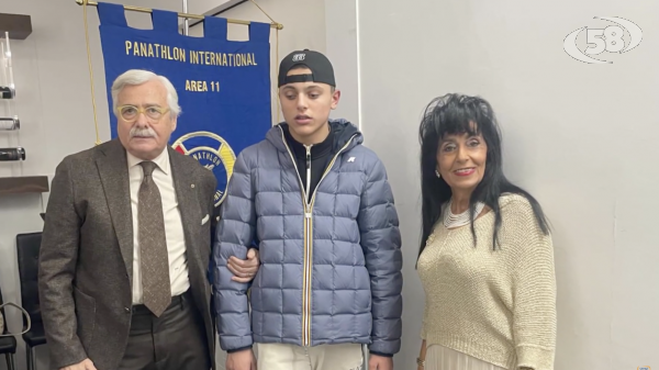 Anche il quattordicenne Antonio Graziosi tra i tedofori delle Olimpiadi di Milano Cortina