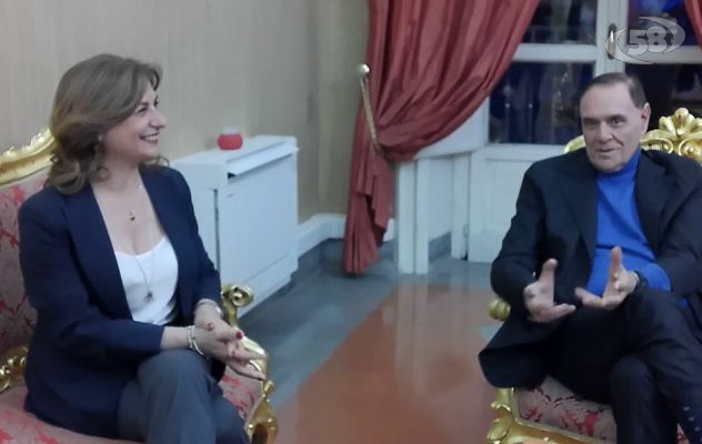 Sanità e Pronto Soccorso, stretta di mano tra Morgante e Mastella. A breve anche l'inaugurazione con il presidente Fico/VIDEO