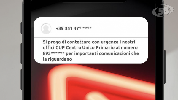 Attenzione alle truffe via sms con finti numeri e link a siti web