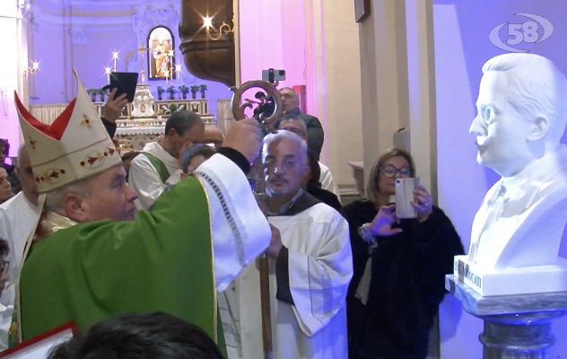 A Gesualdo una giornata nel segno di San Giuseppe Moscati: benedetto il busto del Santo