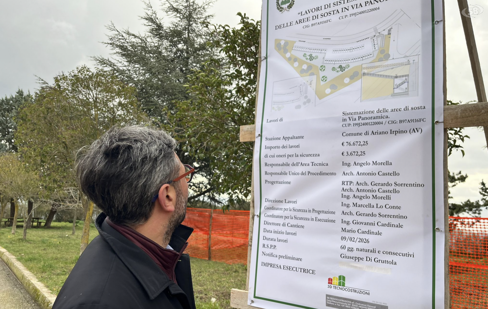 Ariano, inizio dei lavori per il nuovo parcheggio dell'Ospedale