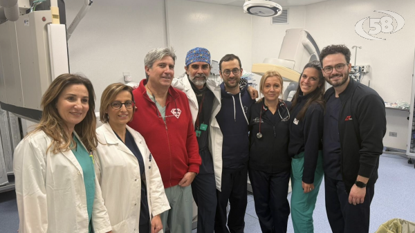 Salvo grazie ai medici del Moscati: intervento complesso