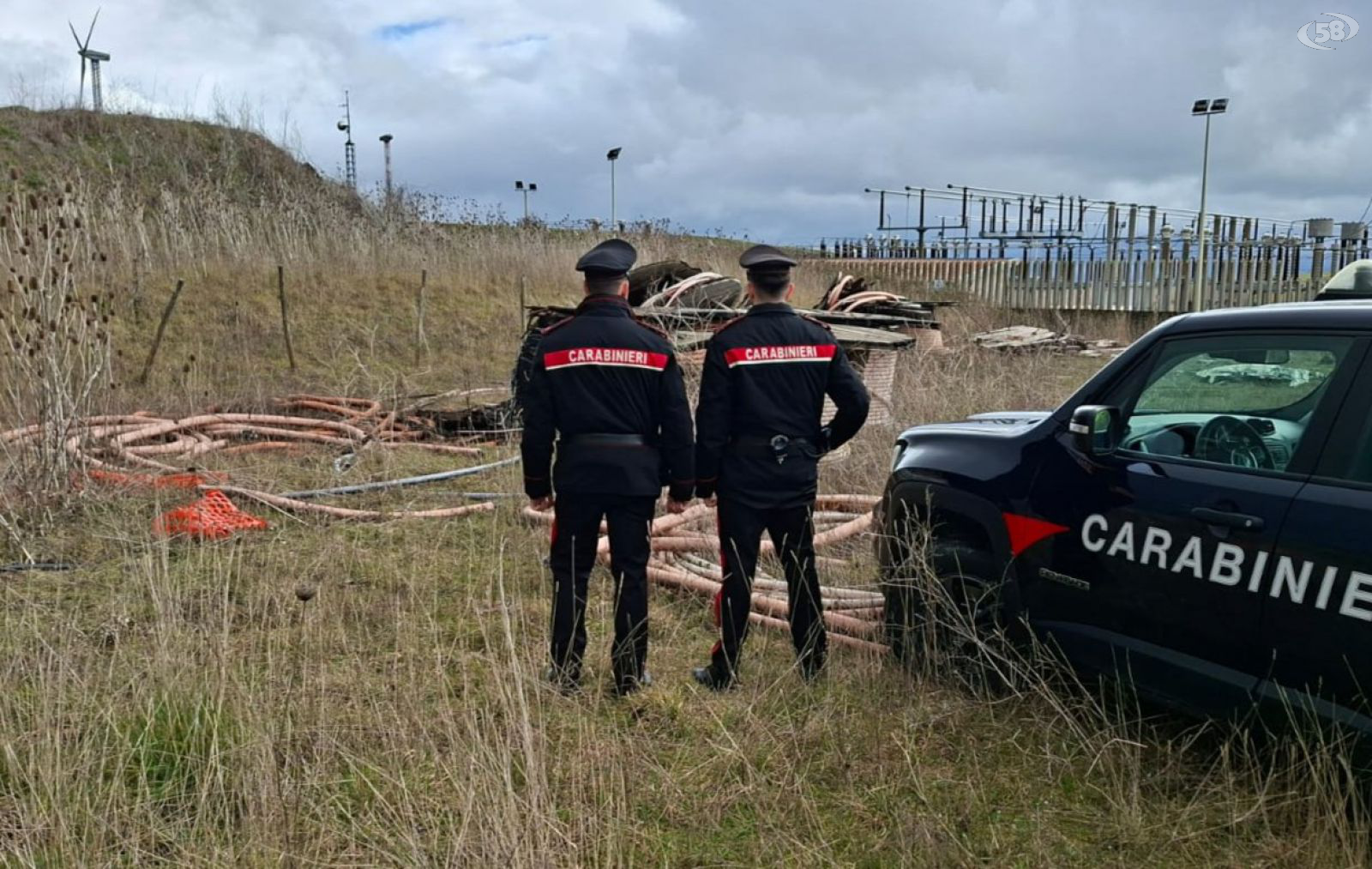 Incendio doloso, Carabinieri denunciano un uomo