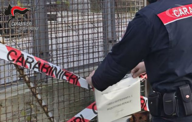 Flumeri, Carabinieri sequestrano un capannone abusivo