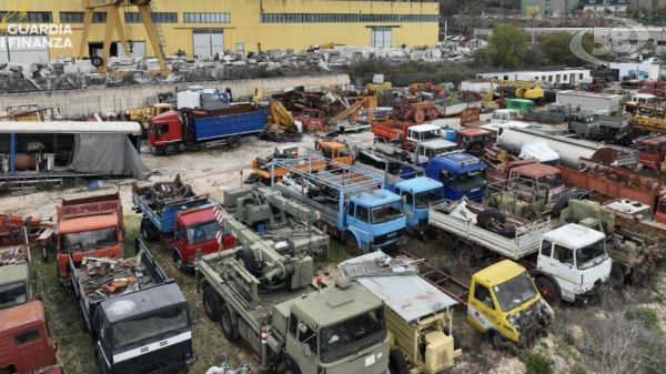 Discarica abusiva di 6mila mq: maxi sequestro della Finanza