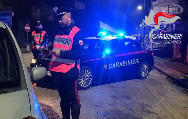Controlli straordinari dei Carabinieri nella Val Fortore: sequestri, sanzioni e droga