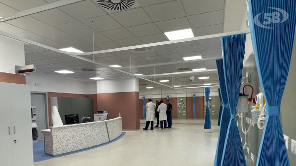 Ultimata la nuova area del Pronto soccorso del Moscati