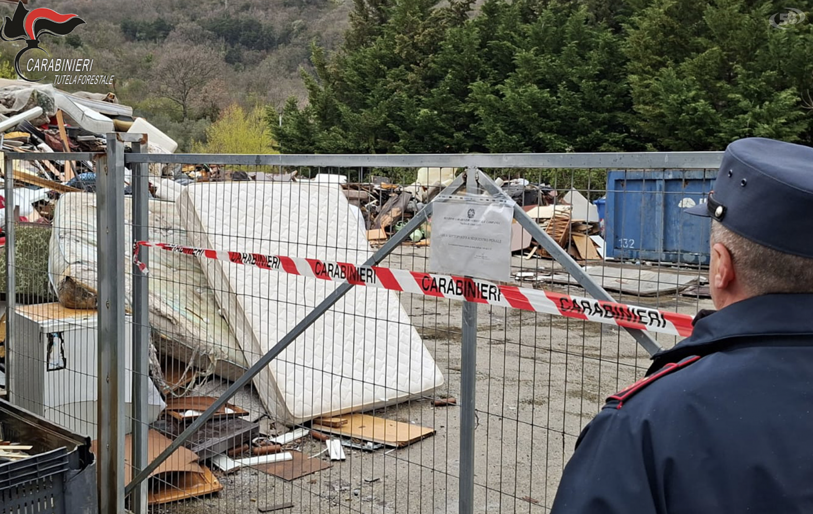 Sequestrata un'azienda per gestione illecita di rifiuti. Titolare denunciato da Carabinieri.