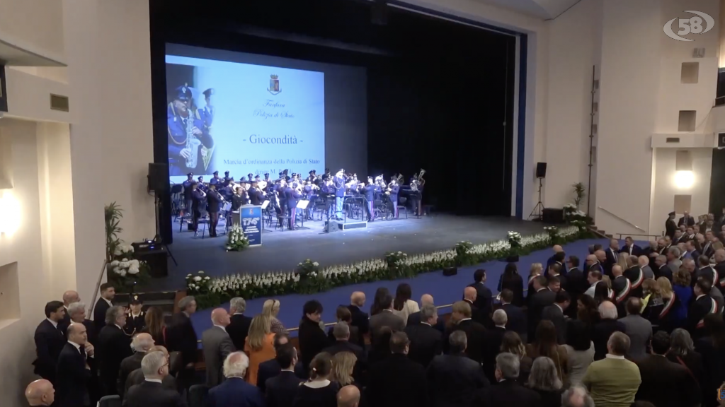 Festa della Polizia con Piantedosi: cerimonia d Avellino