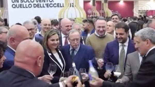Vinitaly, l'assessore Serluca: "Un’emozione unica. Un’esperienza meravigliosa e coinvolgente, fatta di grandi vini/VIDEO
