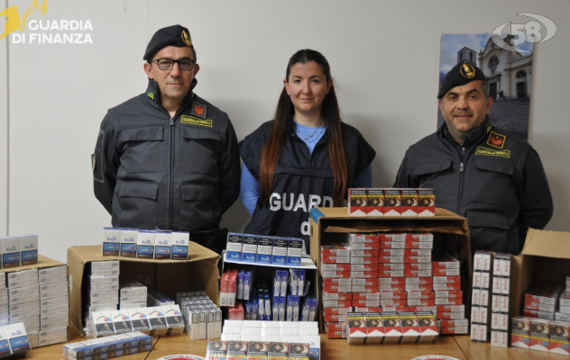 Sequestrati 22 kg di sigarette di contrabbando: un arresto
