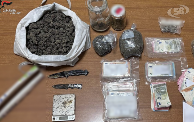 Bloccato con marijuana e hashish, 23enne arrestato dai Carabinieri