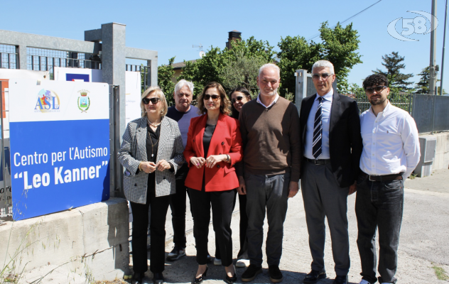 La consegna del Centro per l’Autismo “Leo Kanner” all’ASL