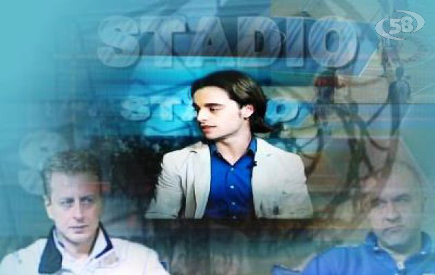 Gianluca Tucci alla trasmissione STADIO. In studio anche Izzo