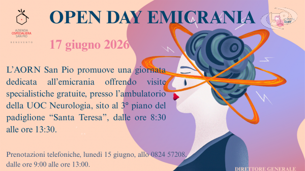 Emicrania, al San Pio visite e consulenze mediche gratuite