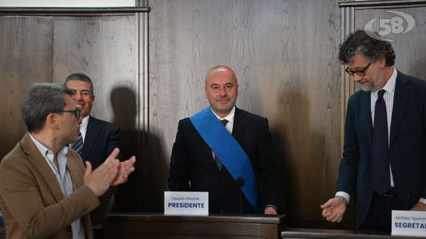 Giuramento e primo consiglio per il neo presidente Fausto Picone