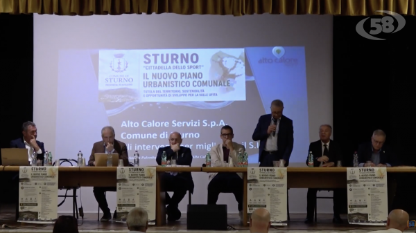 Sturno, presentato il nuovo Piano Urbanistico Comunale